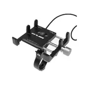 G-91 48V Phone GPS USB Charger Holder Bike Mount Electric Scooter Bicycle Motorcycle Charging Stand