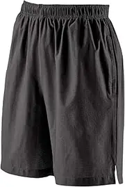 [Wundou] P1380 Fitness Half Pants, Sweat Absorbent, Quick Drying, Zippered Pocket, 3 Colors, 11 Sizes