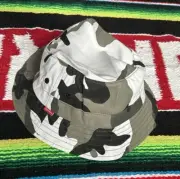 SUPREME SNOW CAMO CRUSHER M/L BUCKET HAT NEW WITH TAGS FW13 RARE