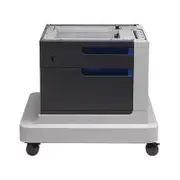 HP CC422A Color LaserJet 500-sheet Paper Feeder and Cabinet