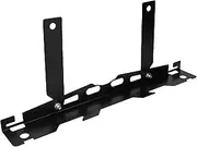 2PCS Wheel Alignment Tool, Alloy Steel Toe Alignment Tool Plates with Multiple Holes, Car Front End Toe Alignment Tool with Hanging Holes for Multiple Cars Black