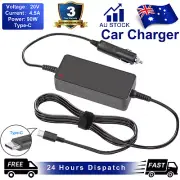 90W USB-C Laptop CAR Charger for Lenovo ThinkPad X1 T480 T470 Tablet Yoga 5 Pro