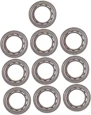 Alasum Car Steel Bearings 10 Pack 4 * 7 * 2mm Metal Ball Bearings for Remote Control Toys