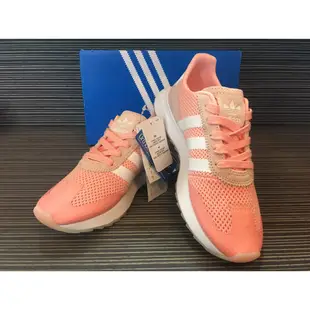 <E cup專業代購>ADIDAS FLASHBACK FLB 粉 白 編織 李聖經  BA7759 女款