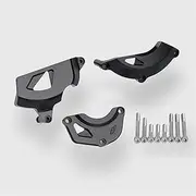 Slider Engine Cover Guard for Kawasaki Z900RS Cafe Frame Slider Crash Pad Case Generator Cover Z 900RS Pulsar Cover Clutch Covers Z900(Black)