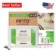 10 lb Premium Melt and Pour Aloe Vera Soap Base - Natural Glycerin Luxury