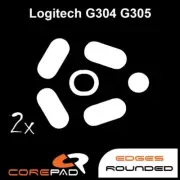 Corepad Skatez Logitech G304 G305 Replacement Mouse Feet Hyperglides PTFE Teflon