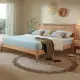 【橙家居·家具】/預購/侘寂系列6尺實木床架 SSX-A1802-18(售完採預購 床組 雙人床 臥室床 臥房系列)