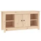 Tv Cabinet 103X36.5X52 Cm Solid Wood Pine pine wood TV Stands & Entertainment Un