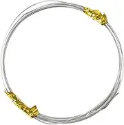 925 Sterling Silver Wire for Jewelry Making, DIY Sculpting, Memory Wire, Cord String, Beading - 0.5mm Bracelet Wire