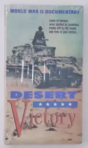 DESERT VICTORY (VHS, 1995) 1943 Documentary WWII NEW SEALED