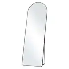 VEVOR Arched Full Length Mirror, 1650 x 558 mm, Large Free Standing Leaning H...