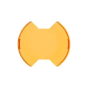 KC HiLiTES SlimLite 6" LED Light Pod Shield - Amber
