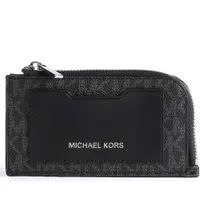 在飛比找蝦皮購物優惠-MICHAEL KORS L型拉鍊經典Logo印花錢包MON