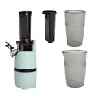 Slow Juicer, Compact Masticating Juicer with Pulp Separation, Maximum Juice Y...