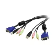 Startech USBVGA4N1A10 CONNECT HIGH RESOLUTION VGA VIDEO, USB, AUDIO AND MICROPHO