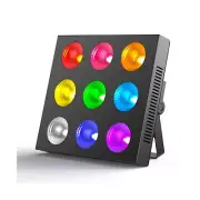 Stage Light Bar Wash Light 120W RGB Rectangular Dj Light Bar 4/6/9/36/38CH DM...