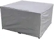 Garden Furniture Cover 150 x 150 x 75 cm Polyester Fabric Waterproof Anti-UV Cover for Table and Chairs Edition 5