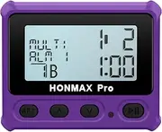 8100 Professional Interval Timer and Stopwatch, Backlight, USB-C Charged, Clock (Purple)