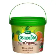 Scotts Osmocote Plus Organics 1.5kg Citrus And Fruit Plant Food And Soil Improve