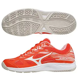 Mizuno SKY BLASTER 2 男鞋 羽球 手球 穩定 耐磨 橘紅【運動世界】71GA204565