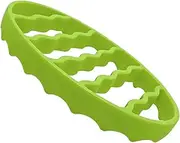 [Coehaopike] Silicone Roasting Rack | Heat-Resistant Cooling Roasting Rack Air Fryer Rack | Practical Silicone Baking Rack Roasting Accessories for Meat Fish Vegetables (Green)