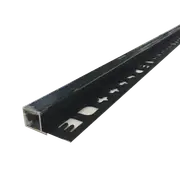 QEP 12mm x 2.5m Black Satin Mosaic Tile Trim