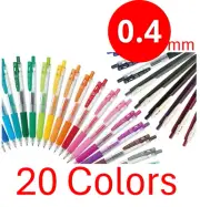 Zebra Sarasa Clip Gel Pen 0.4mm - Smooth Writing - Choose from 20 Colors - Japan