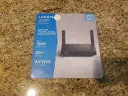 Linksys Dual-Band MAX-STREAM Mesh WiFi 6 Router AX1500 (MR7340) - *NEW/SEALED*