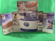 Homedics Heat Therapy Kit - Para Spa Mini Paraffin Bath, Mitts, Boots, Refills