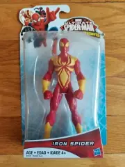 Spiderman Marvel Ultimate Spider-Man Web-Warriors Iron Spider 6" Figure New