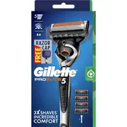 Gillette Proglide 5 Starter Kit Handle + 4 Cartridges each