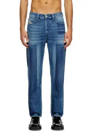[Diesel] Diesel - Regular Jeans - 2024 D-Macs - Jeans - Man - Blue 29 Blue