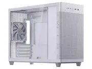 Asus Prime AP201 Tempered Glass MicroATX Case - White Edition