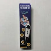 FAMILY DIGITAL THERMOMETER (Adults - Children - Babies) FLEXIBLE TIP 10 Seconds