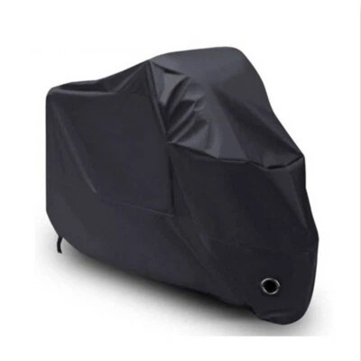 Black Motorcycle Cover Waterproof For Yamaha V-Star 650 950 1100 1300 Classic