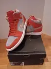 NIKE Mens Air Jordan 1 Mid Denim Red 9 1/5 Cinnabar DM4352-600 9.5 Tennis Shoes