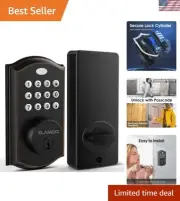 Secure Waterproof Smart Lock with Keypad - Ideal for Home & Apartment Use
