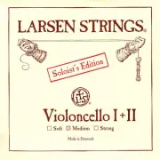 Larsen Soloist 4/4 Cello A and D Combo Pack, Medium Gauge, Authorized Dealer