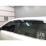 銳訓汽車配件精品-沙鹿店 HONDA 5.5代 CRV  安裝 原廠型卡扣晴雨窗(4片)