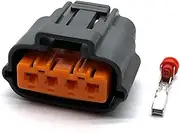 1/4 Pin Auto Waterproof Connector Throttle Position Sensor Socket Plug RX7 6195-0030(10 Sets)
