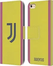 Head Case Designs Officially Licensed Juventus Football Club Away 2024/25 Kit Leather Book Wallet Case Cover Compatible with Apple iPhone 6 / iPhone 6s