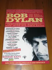 BOB DYLAN - 1992 Australian Tour - Laminated Promotional Poster
