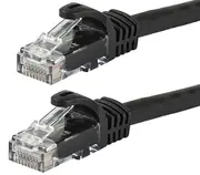 Astrotek CAT6 Cable 1m Premium RJ45 Ethernet Network LAN UTP Patch Cord Black