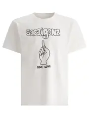 [Sacai] Sacai-Sacaigonz T-Shirts Bianco-Uomo 4