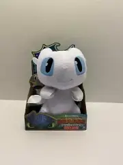 How to Train your Dragon Squeeze Growl Lightfury Plush 10 " Figure Exclusive New