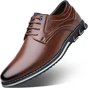 [ZHNSHM] Men's Casual Loafers Comfortable Shoes Lightweight Softsole Elastic Lacing Hiking Shoes
