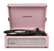 CROSLEY Crosley Voyager Amethyst - Bluetooth Portable Turntable & Record Storage