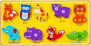 Sensory Matching Puzzle - Preschool Toys Girls Boys Matching Puzzle Animal Jigsaw | Early Learning Toys, Fun Shape Sorter for Bedroom, Classroom, Nursery School
