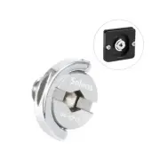 1/4" D-Ring Threaded Screw for DSLR Camera Tripod Monopod QR Quick Release Plate